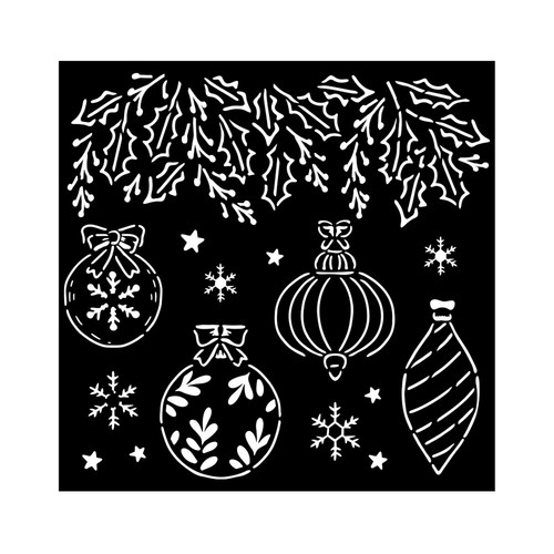 Stencil media 18x18 - stencil,
