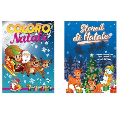 Libri stencil colora il - colora,
