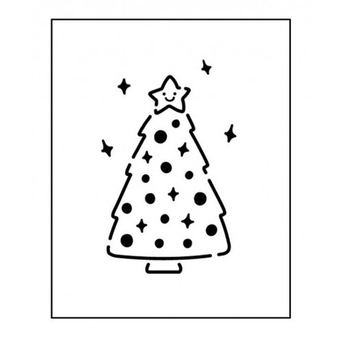 Cucina casa stencil albero - cucina,