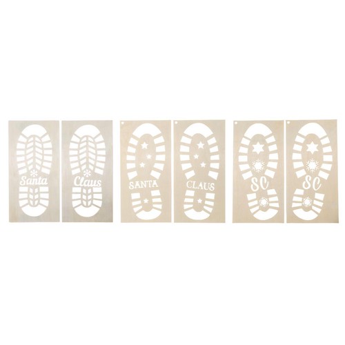Stencil impronta natale - impronta,
