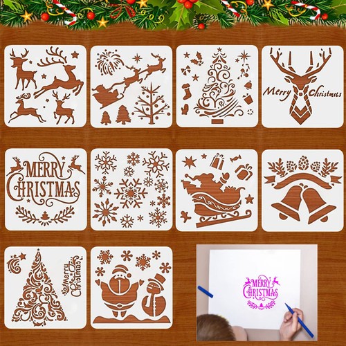 Stencil natale - di,
