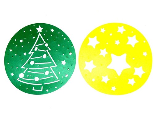 Set stencil decorativo - set,