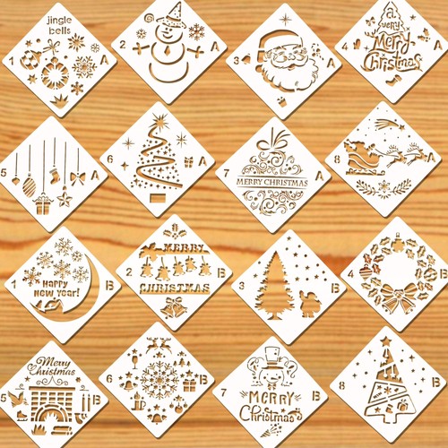 Howaf natale stencil - natale,