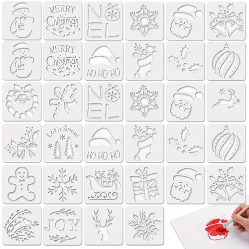 Stencil natale set 24 - natale,, da