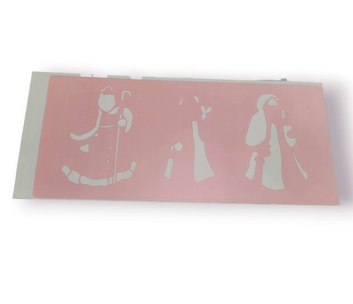 Stencil stamperia babbo - stamperia, "babbo