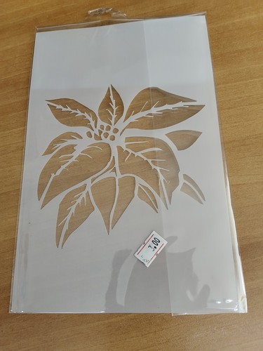 Hobby blu stencil - &,