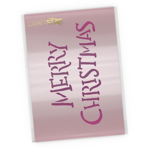 Stencil buon natale stile - natale,