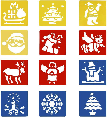 Stencil natale - stencil, da